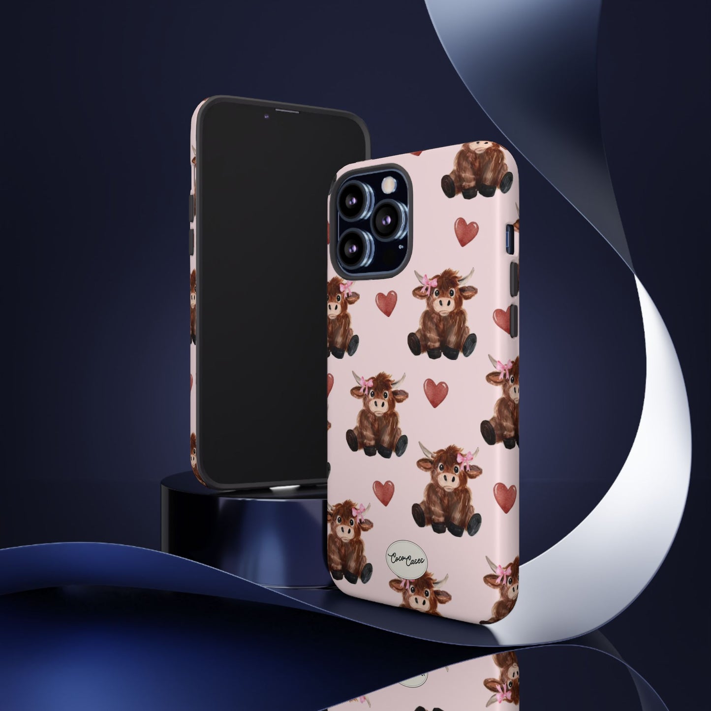 Highland Hearts iPhone Case