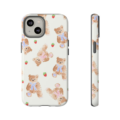 Bears and Berries iPhone Case