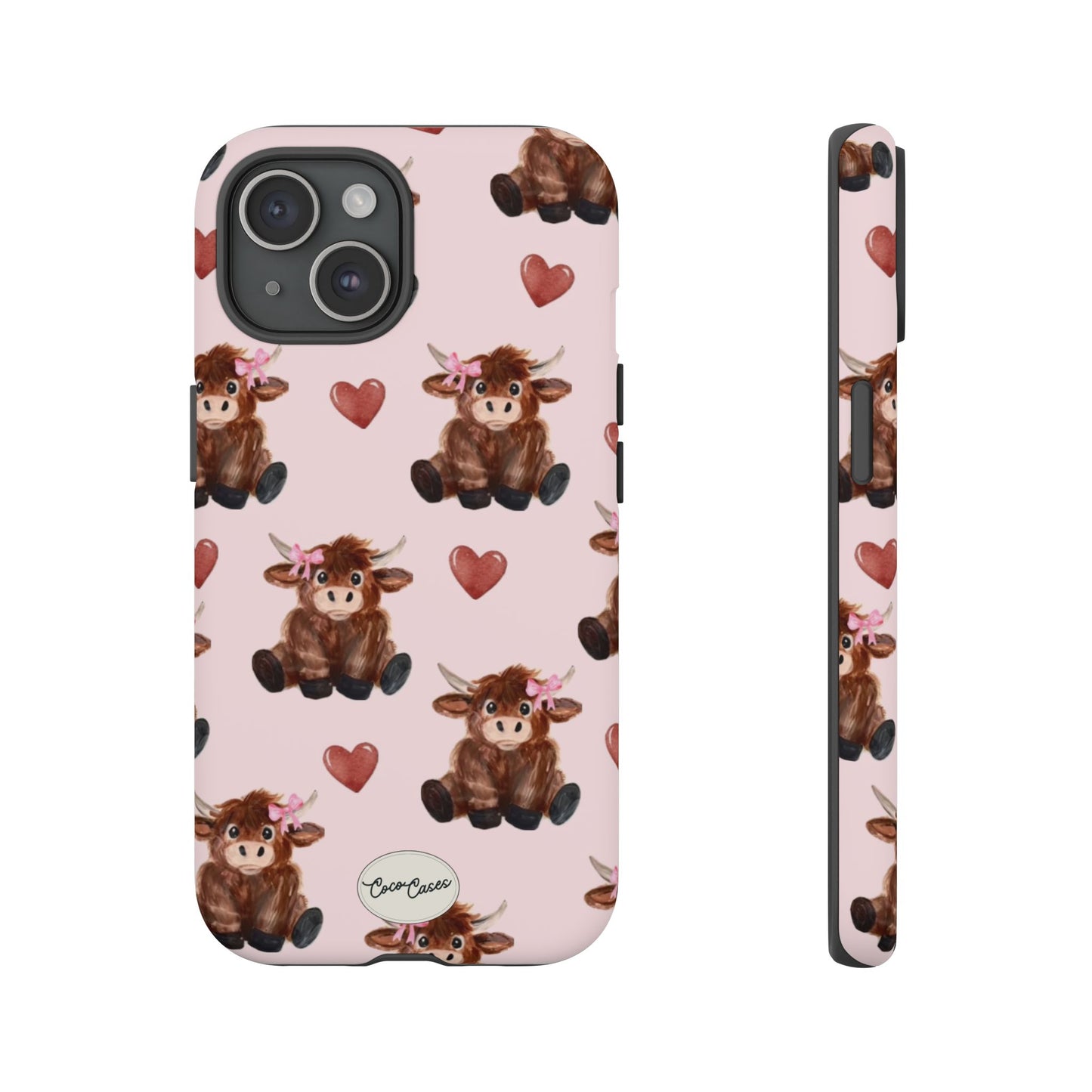 Highland Hearts iPhone Case