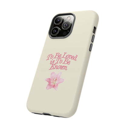 to be loved iPhone Case