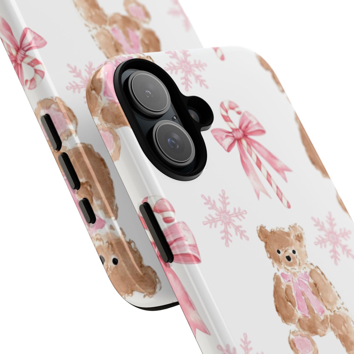 Blush Noel Bear iPhone Case