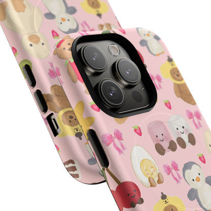 Strawberry Teddies Magsafe iPhone Case