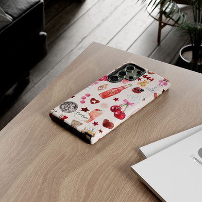 Pink Clutter Samsung Case
