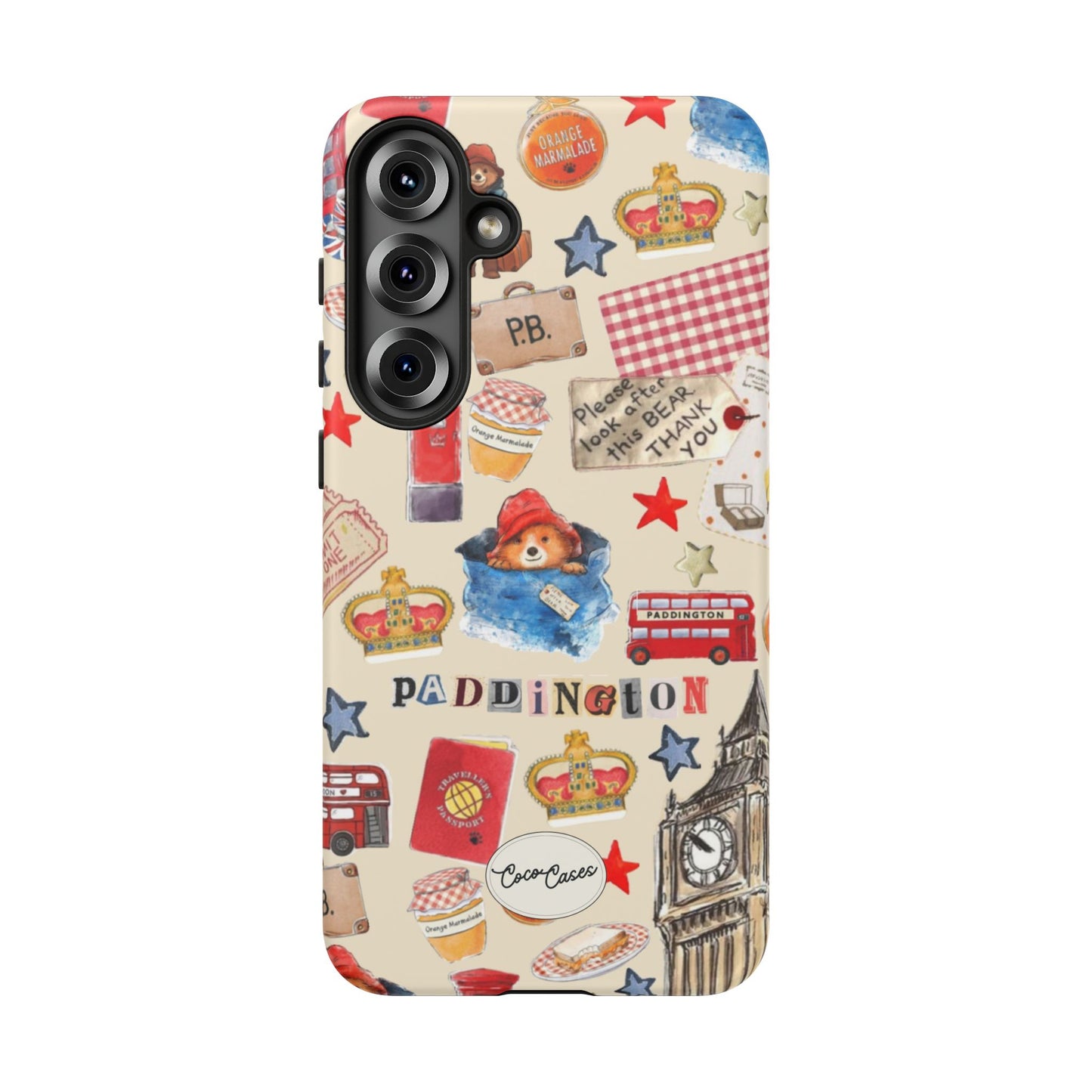London Bear Samsung Case