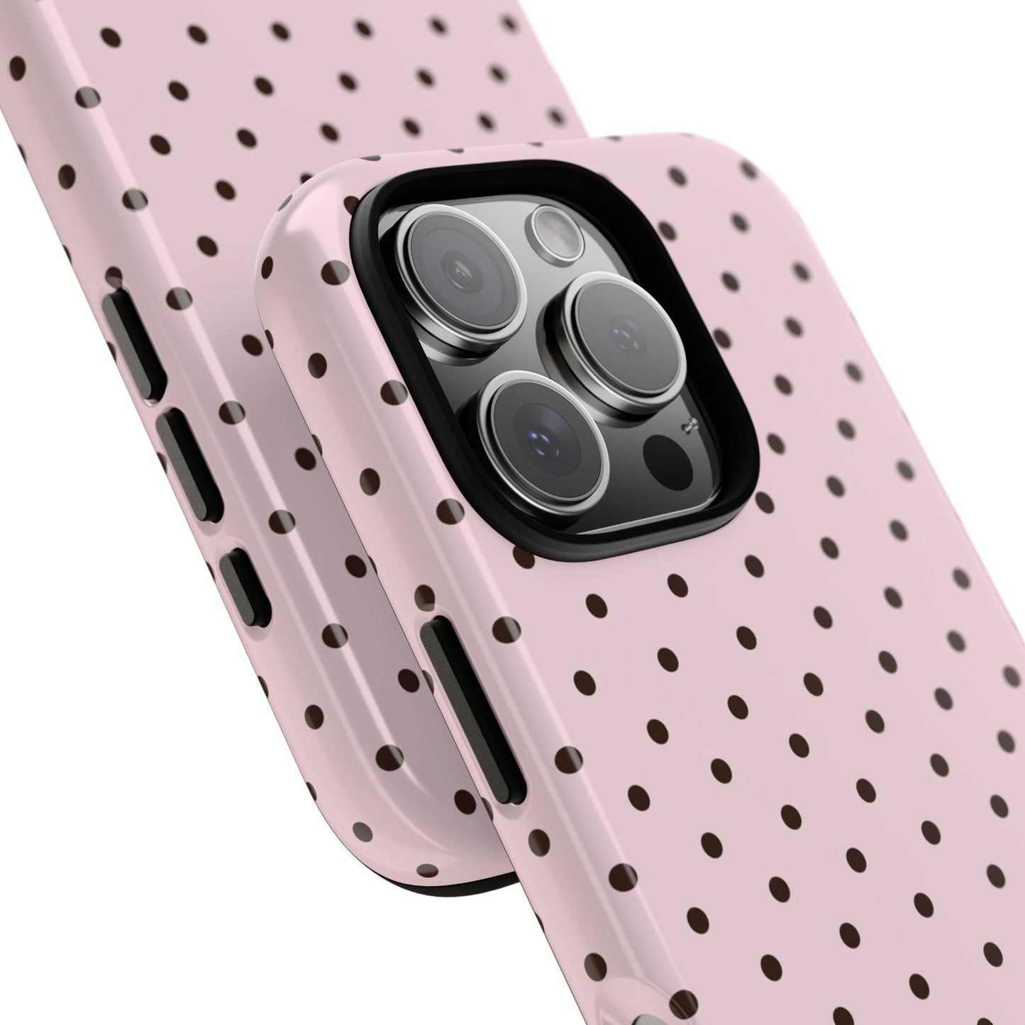 Pink Polka Dot iPhone Case