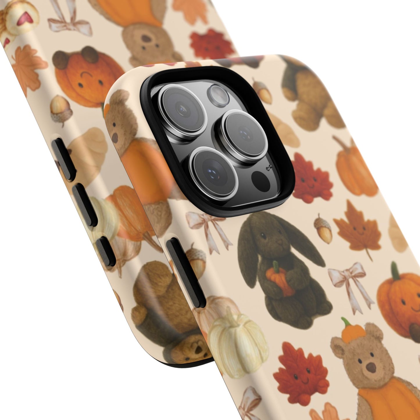 Autumn Teddies iPhone Case