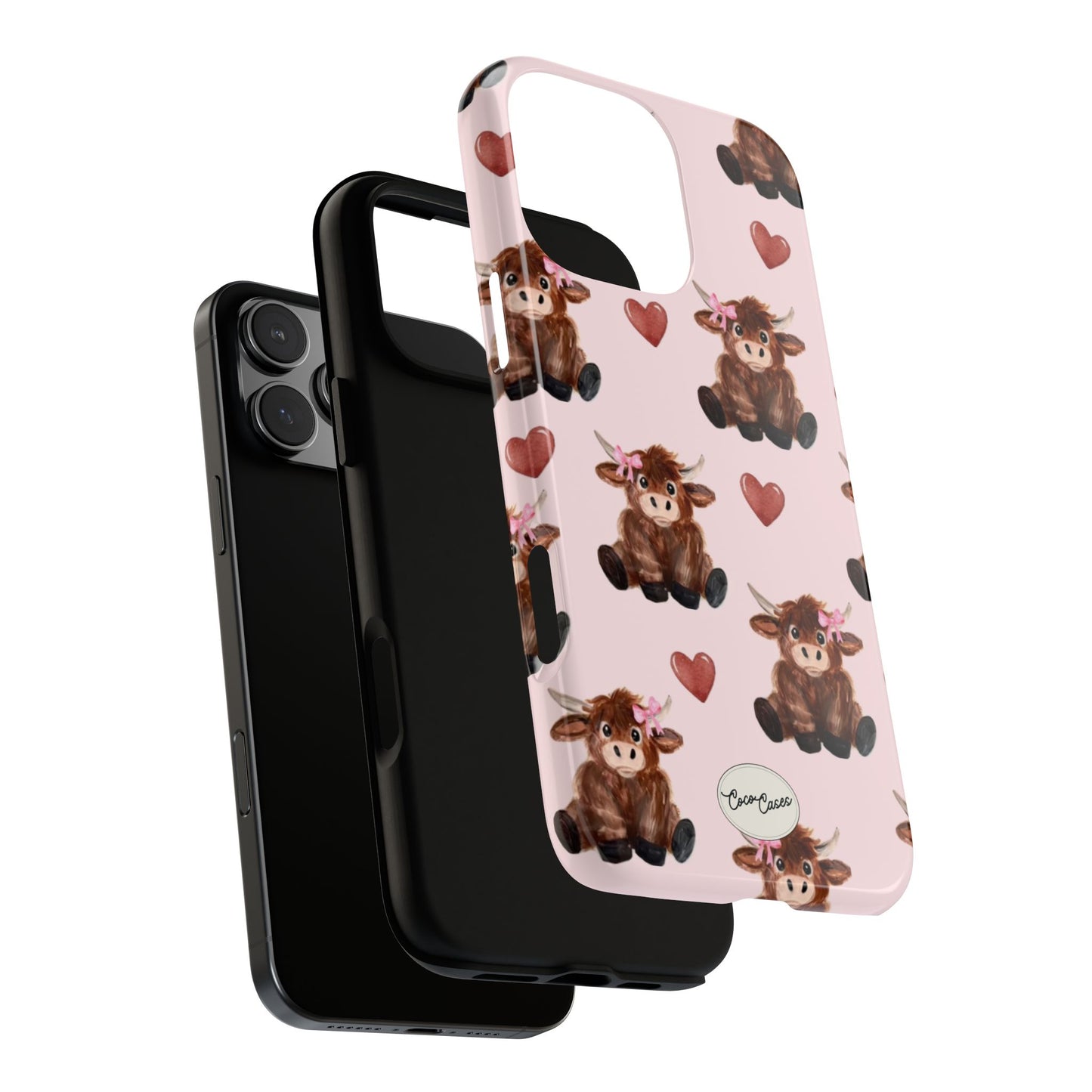 Highland Hearts iPhone Case
