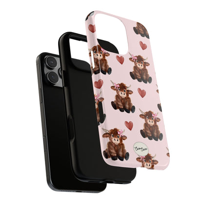 Highland Hearts iPhone Case
