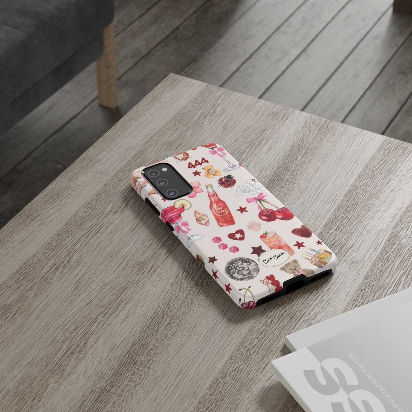 Pink Clutter Samsung Case