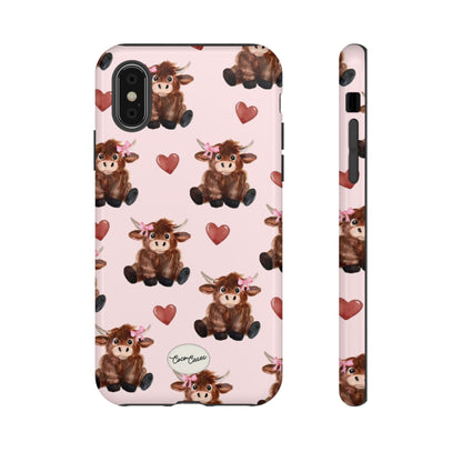 Highland Hearts iPhone Case