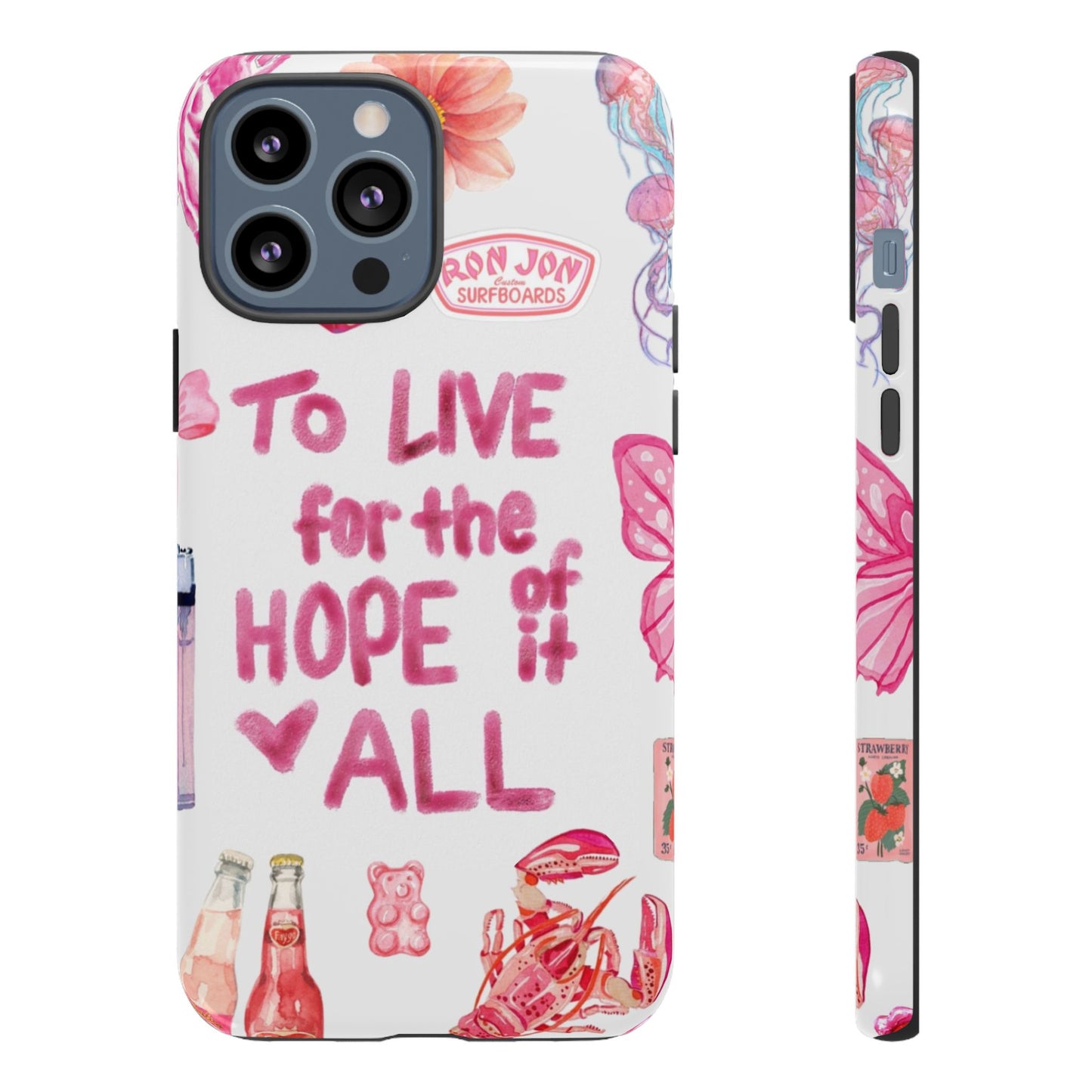 to live for the hope of it all iPhone Case