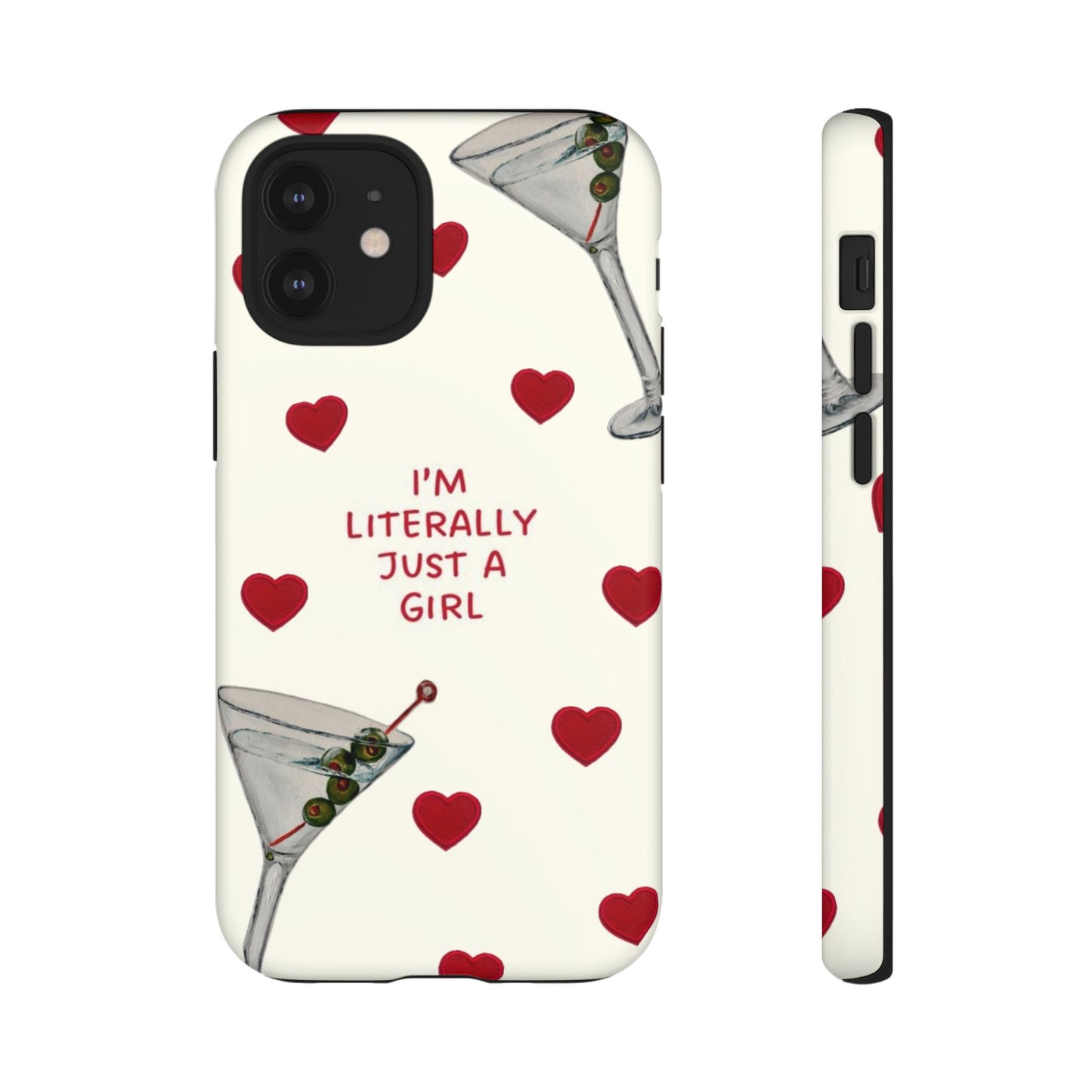 Literally A Girl iPhone Case