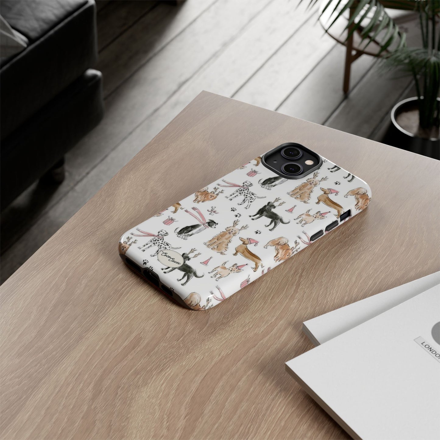Wagging Winter iPhone Case