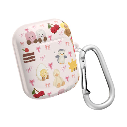Pink Teddy AirPod Cases