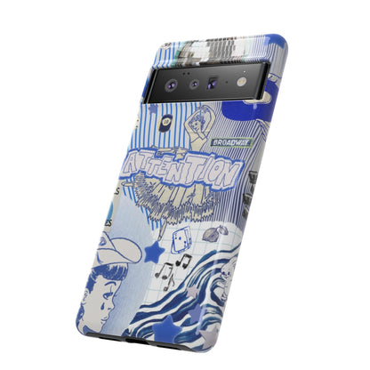 Attention Blues Google Pixel Case