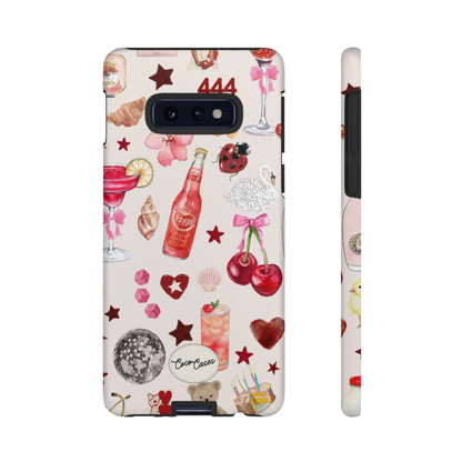 Pink Clutter Samsung Case