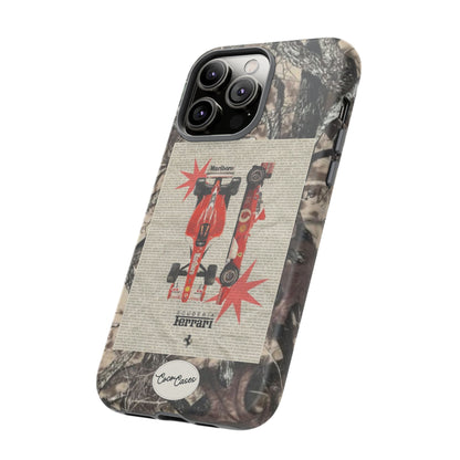 Camouflage Ferrari iPhone Case