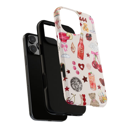 Pink Clutter iPhone Case