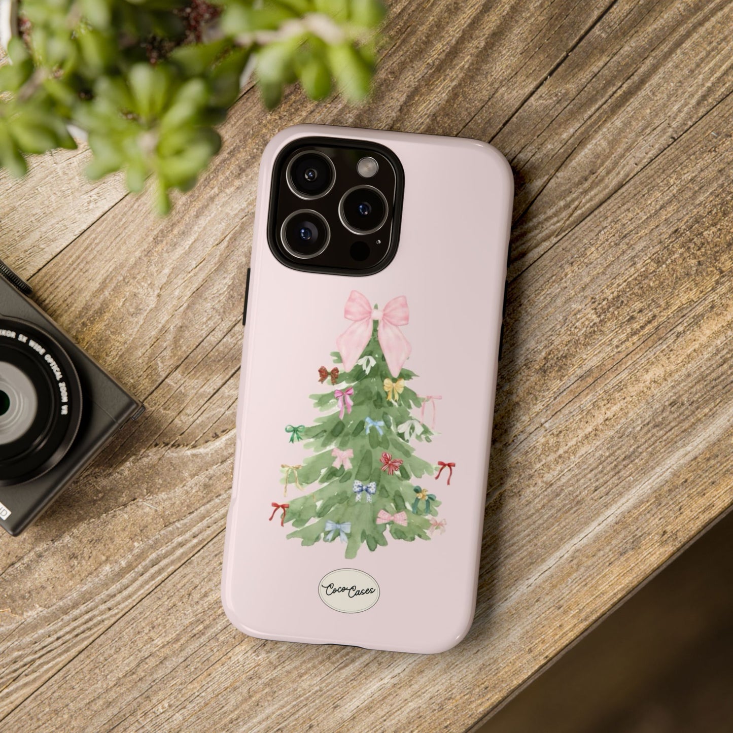 Blush & Pine iPhone Case