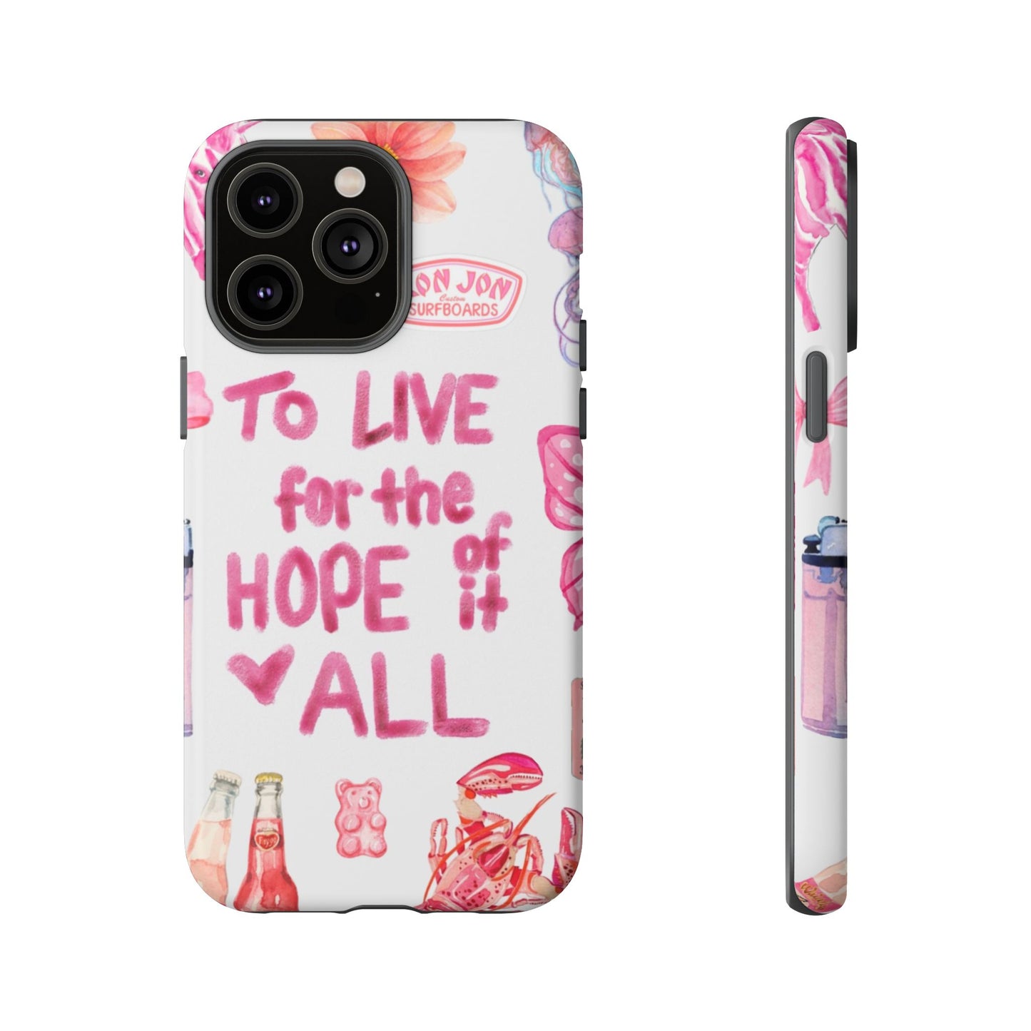 to live for the hope of it all iPhone Case