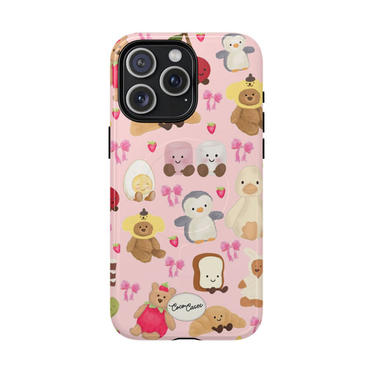 Strawberry Teddies Magsafe iPhone Case