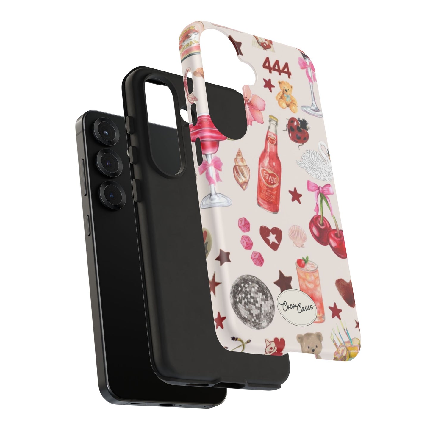 Pink Clutter Samsung Case