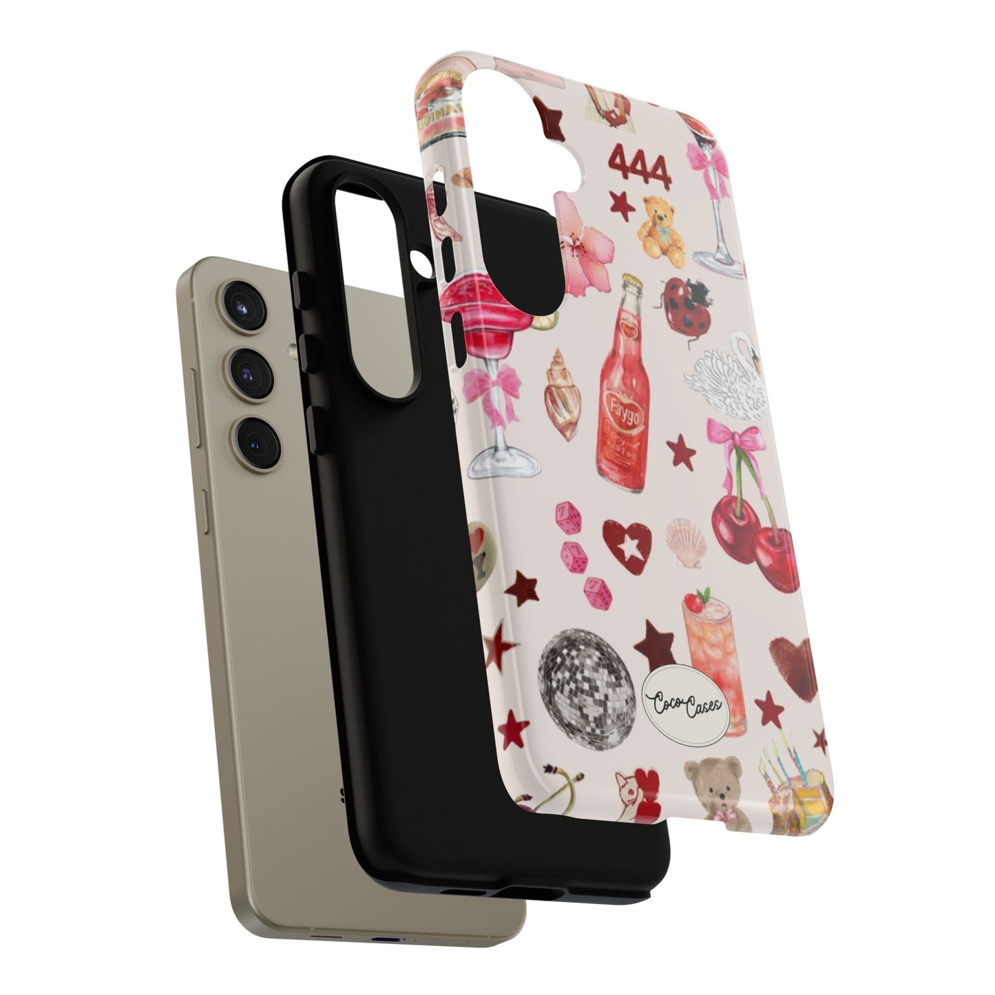 Pink Clutter Samsung Case