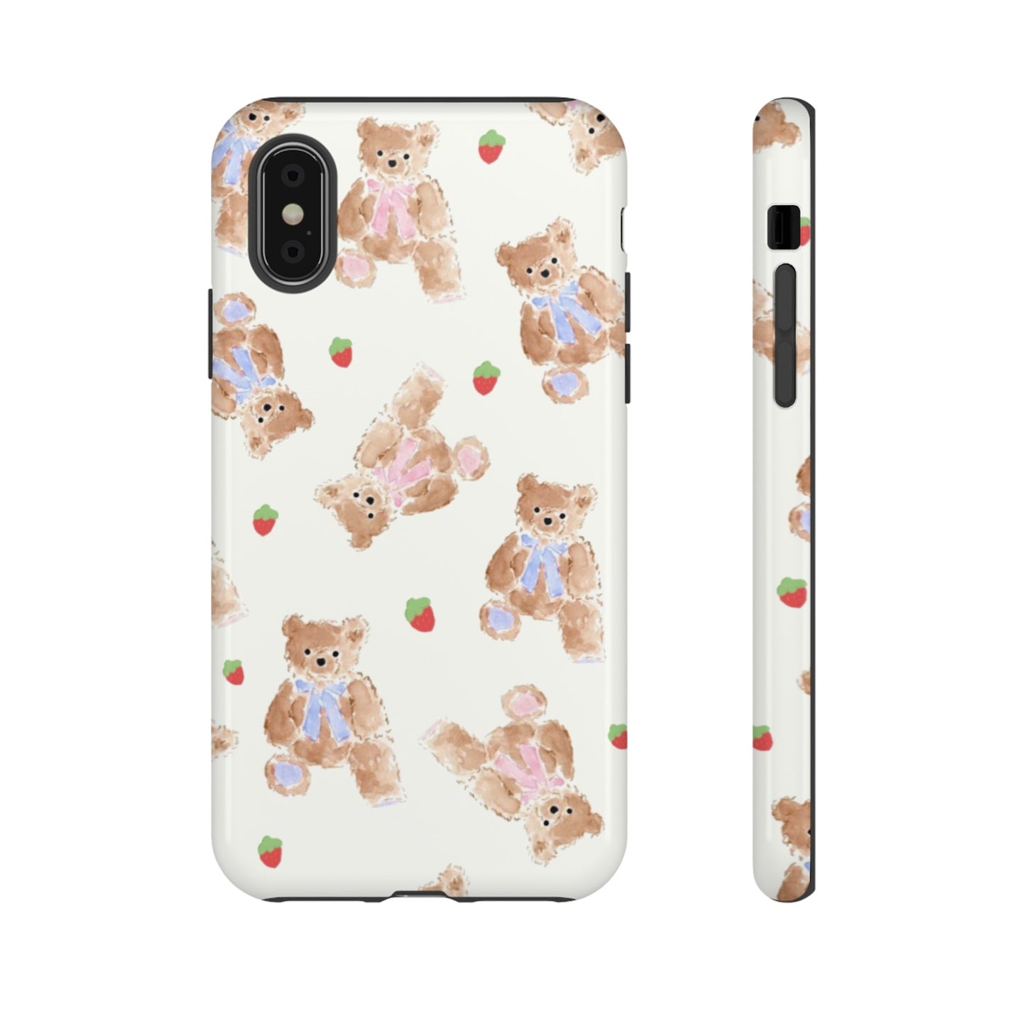 Bears and Berries iPhone Case