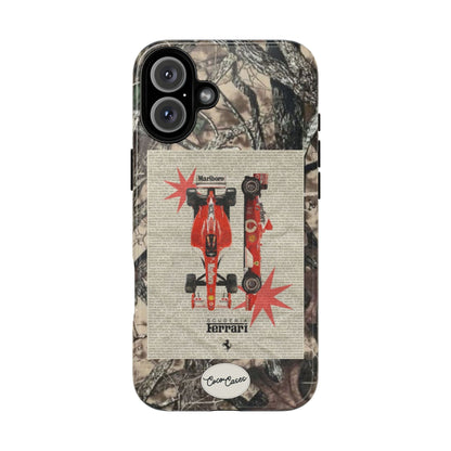 Camouflage Ferrari iPhone Case