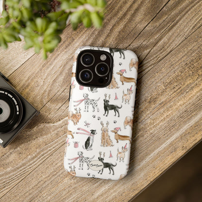 Wagging Winter iPhone Case