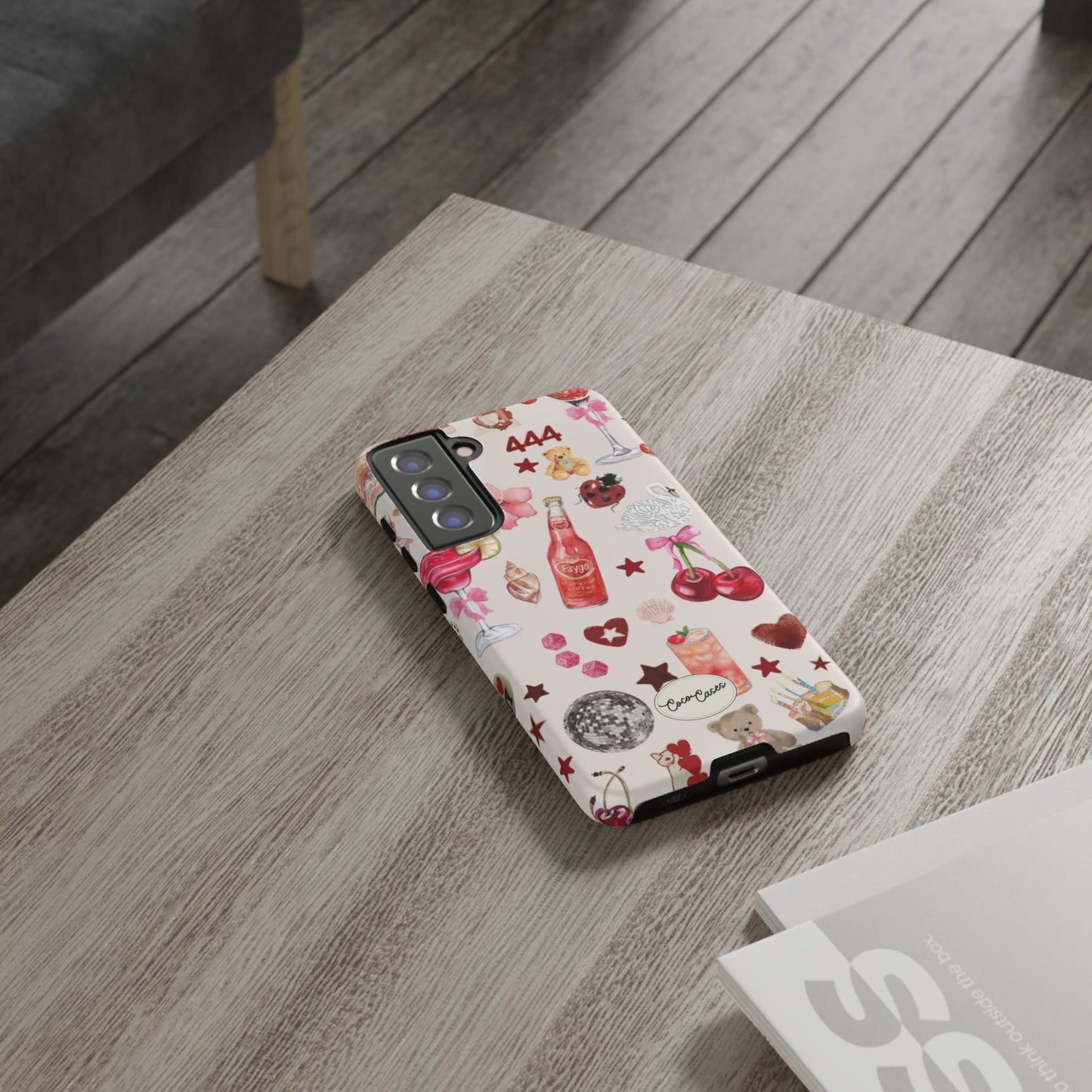 Pink Clutter Samsung Case
