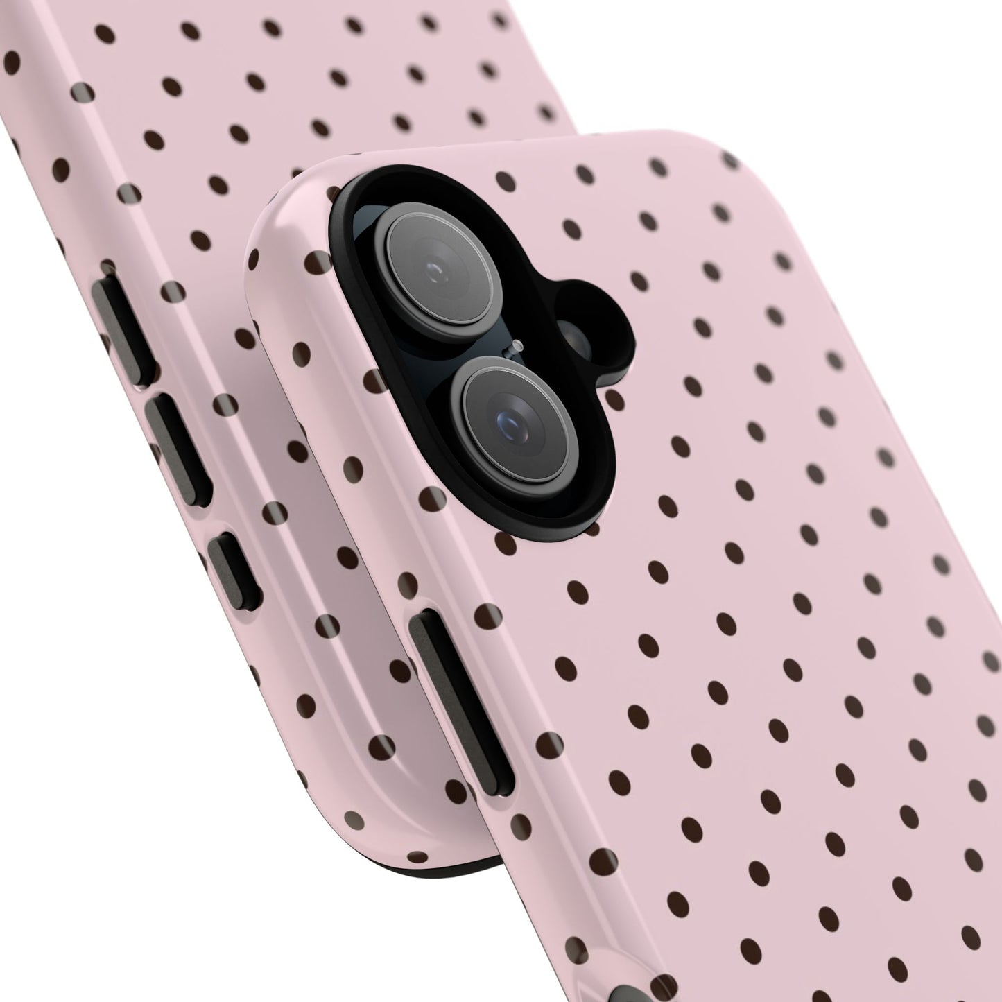 Pink Polka Dot iPhone Case