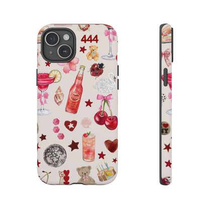 Pink Clutter iPhone Case