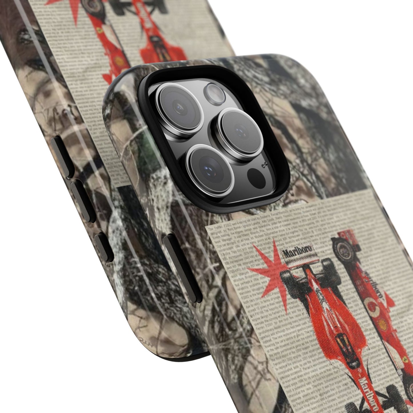 Camouflage Ferrari iPhone Case