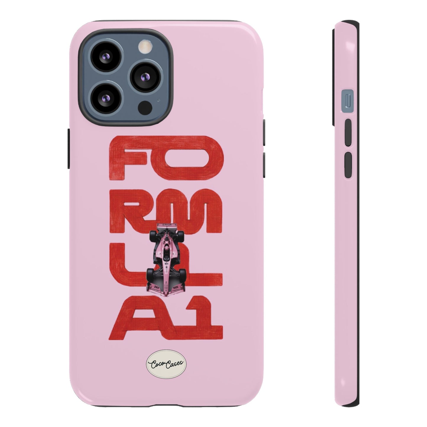 Pink Pitstop iPhone Case