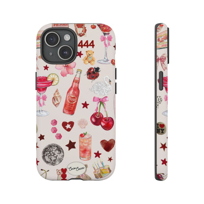 Pink Clutter iPhone Case