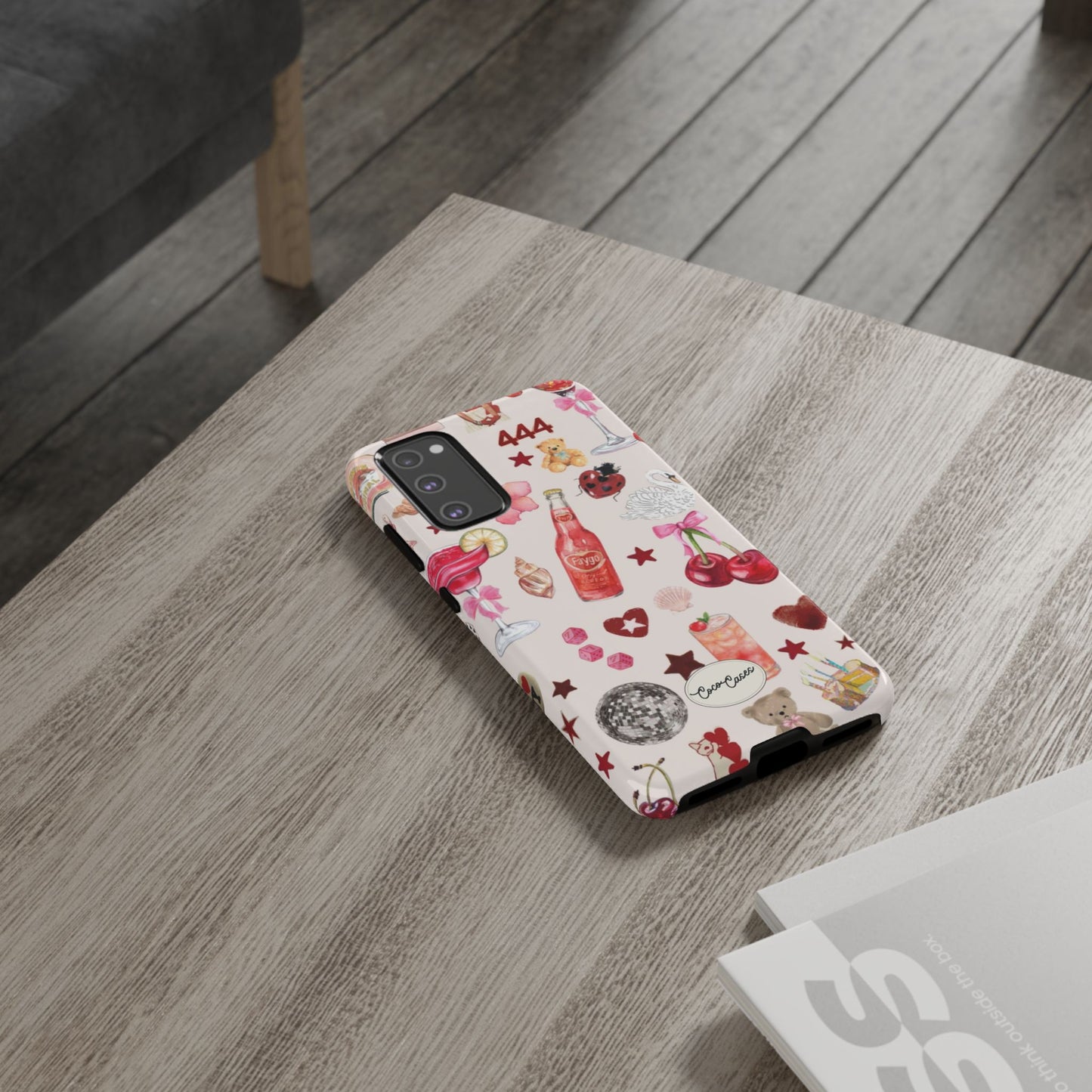Pink Clutter Samsung Case