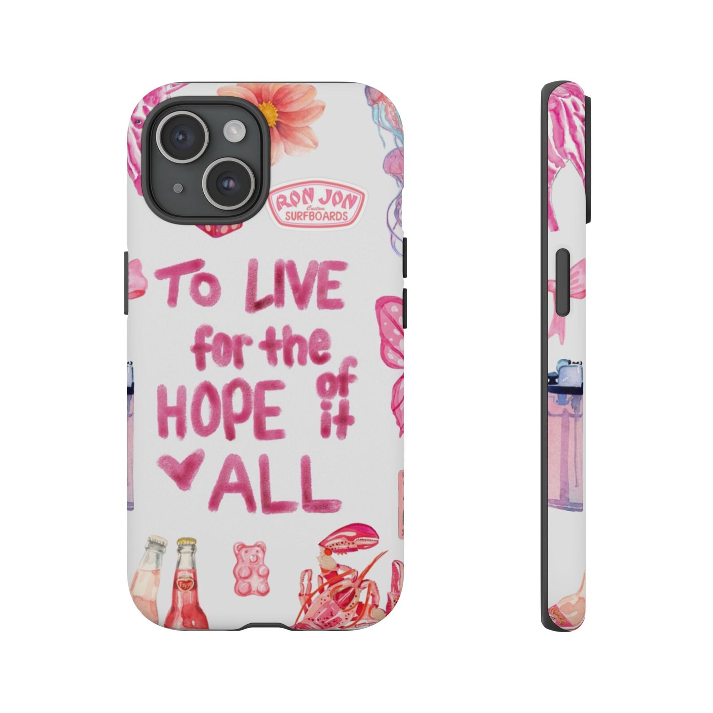 to live for the hope of it all iPhone Case