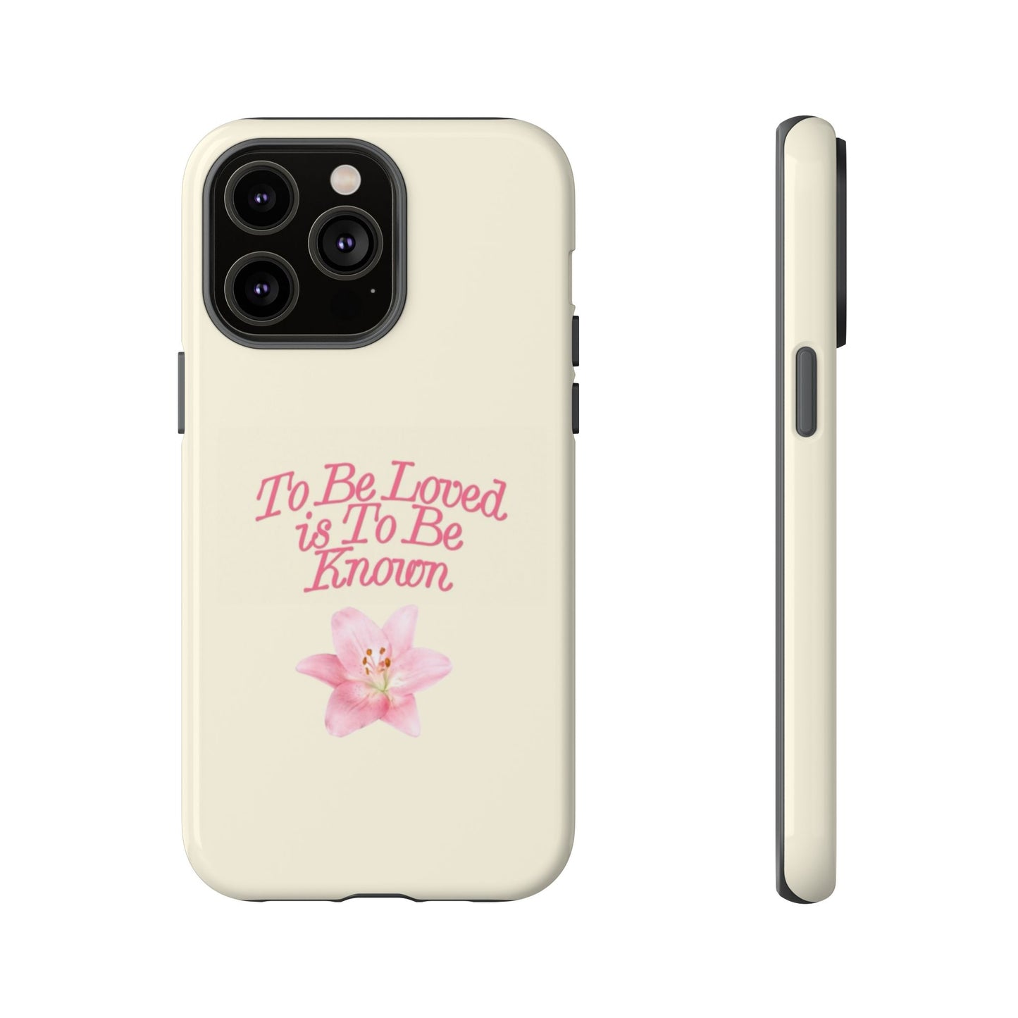 to be loved iPhone Case