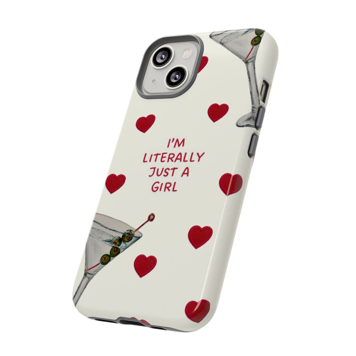 Literally A Girl iPhone Case