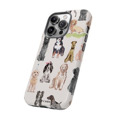 Puppy Party iPhone Case