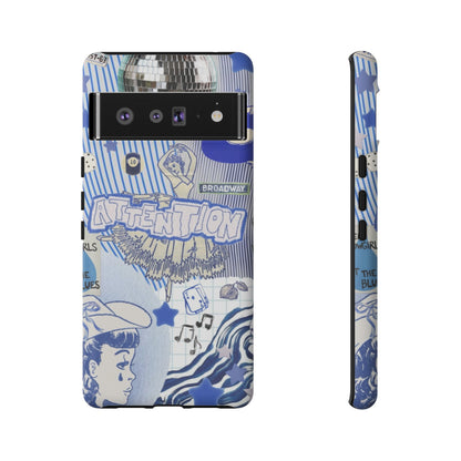 Attention Blues Google Pixel Case