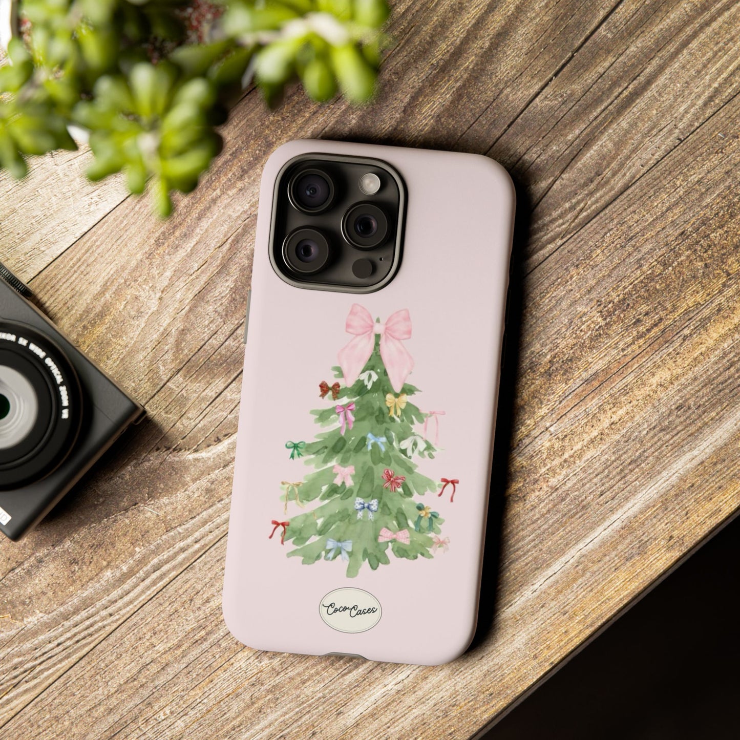 Blush & Pine iPhone Case