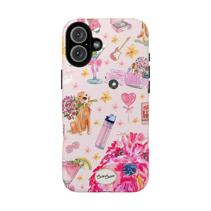 Dog Doodles iPhone Case