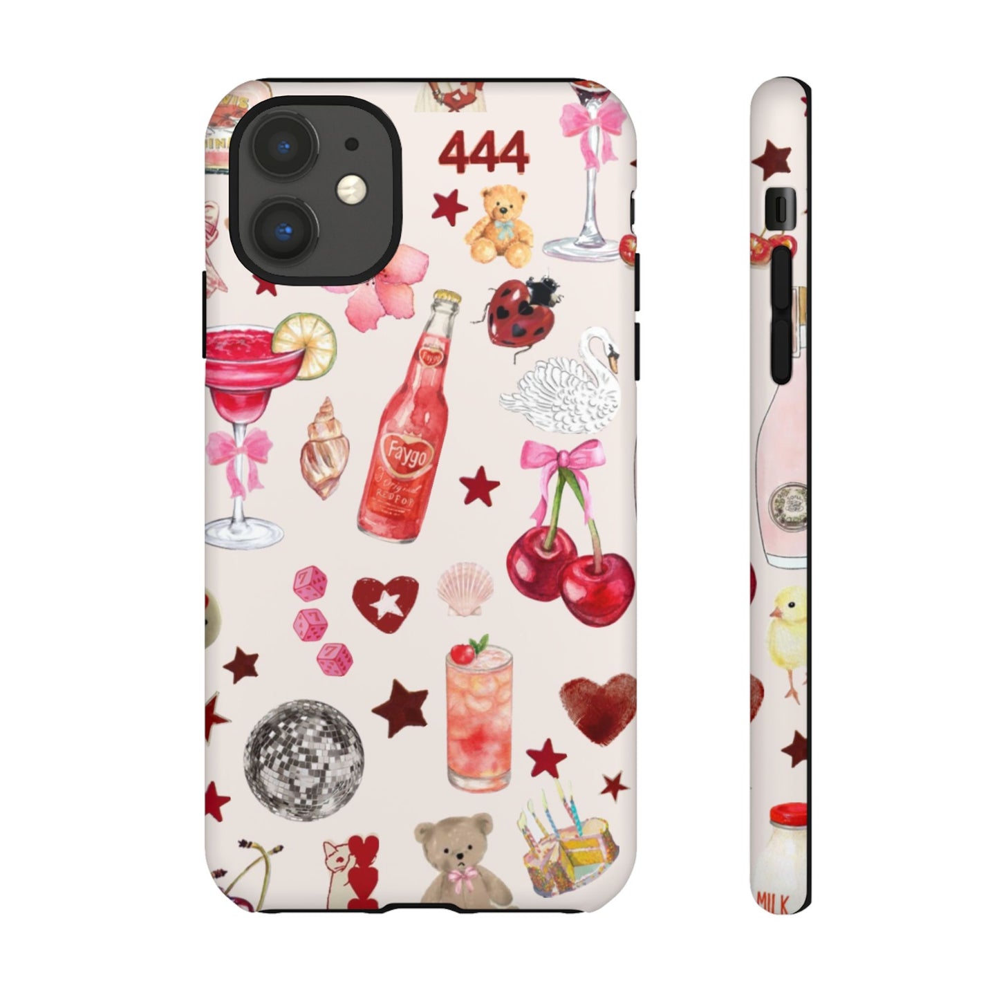 Pink Clutter iPhone Case