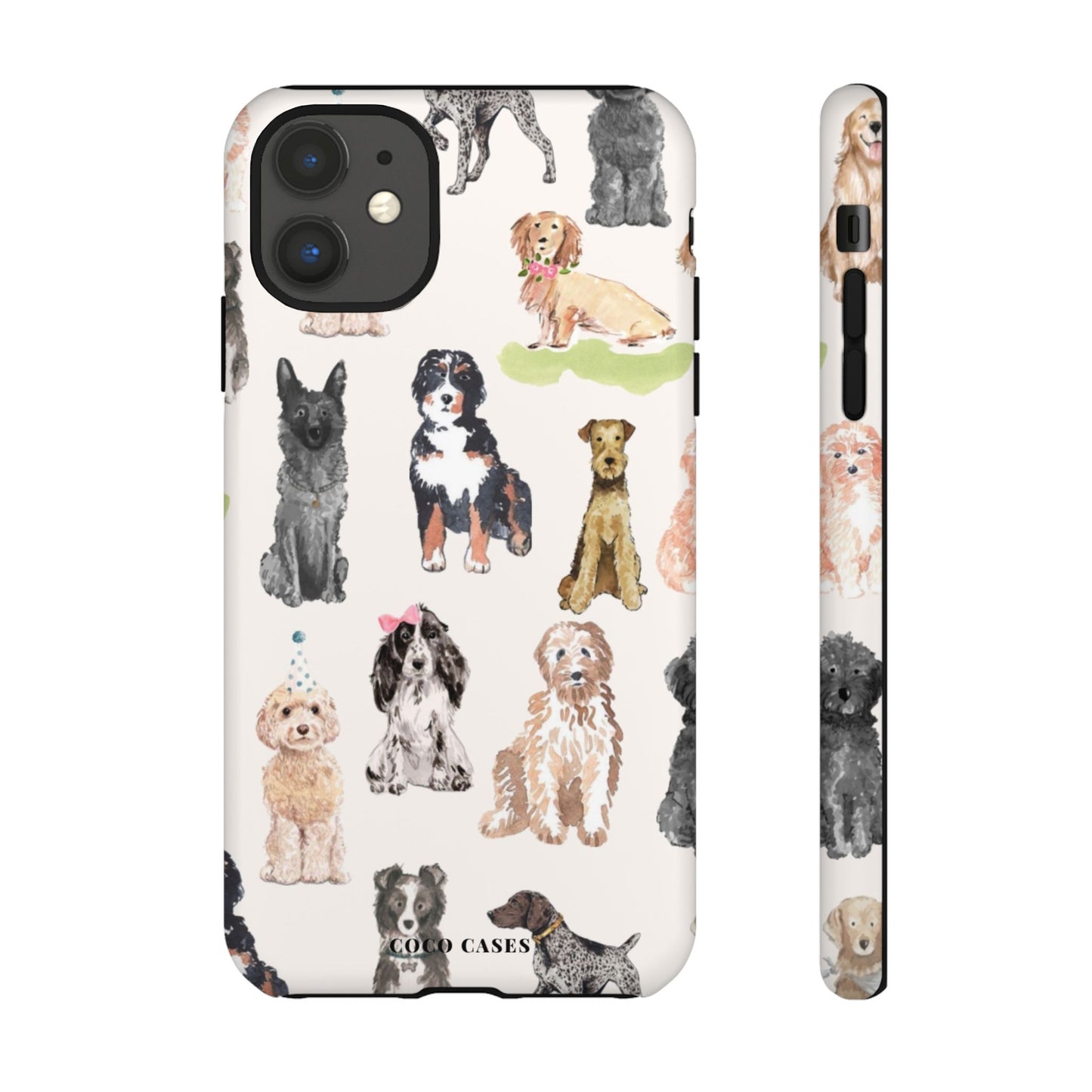 Puppy Party iPhone Case