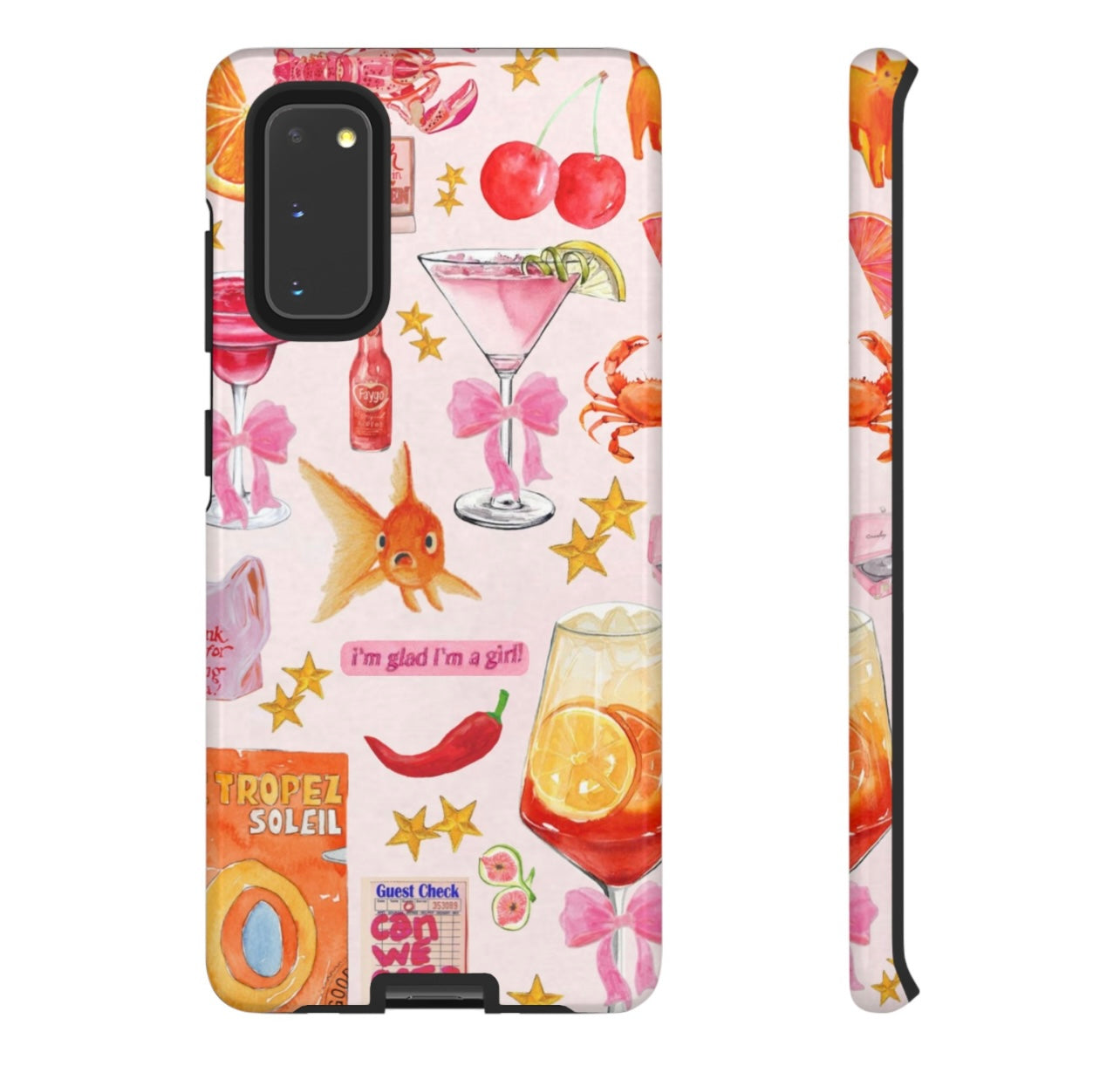 I'm glad I'm a girl Samsung Case