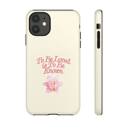 to be loved iPhone Case