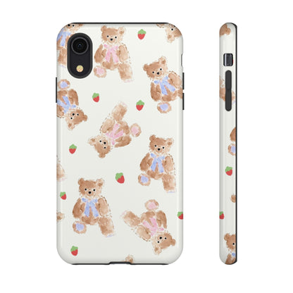 Bears and Berries iPhone Case