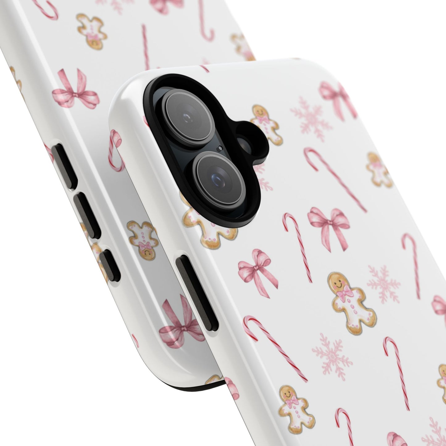 Pink Christmas iPhone Case